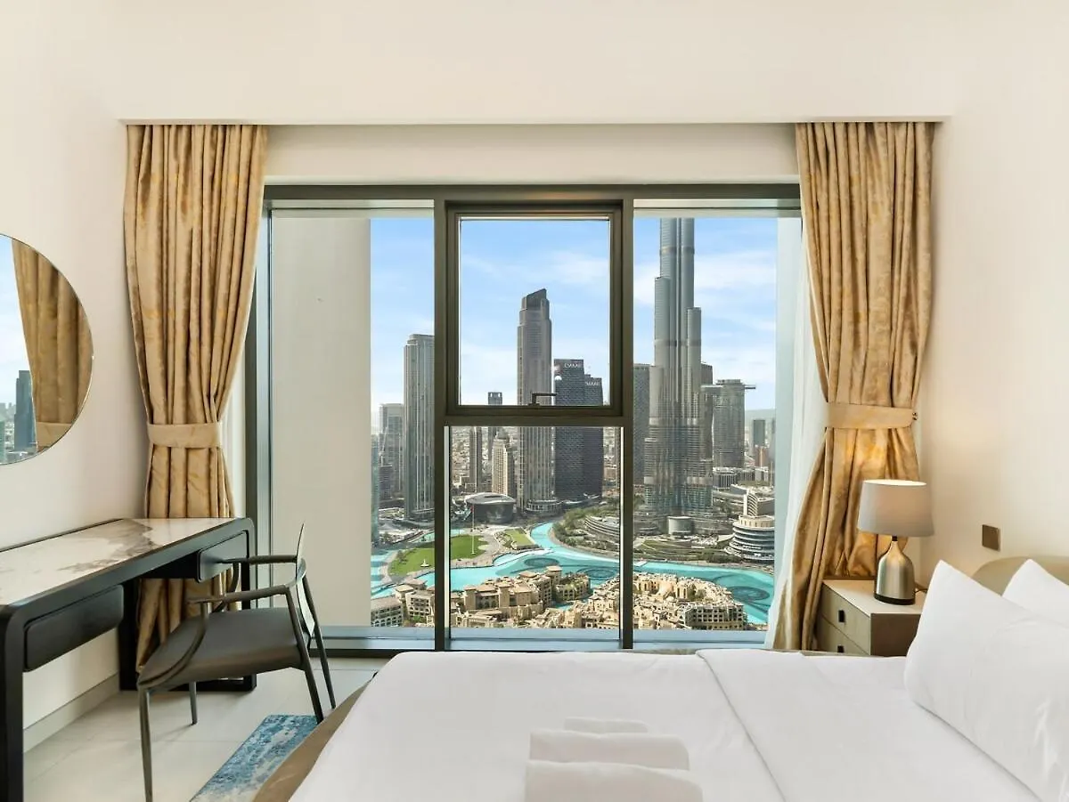 Luxury 3 Bedroom Full Burj Khalifa And Fountain View Dubai 0*,