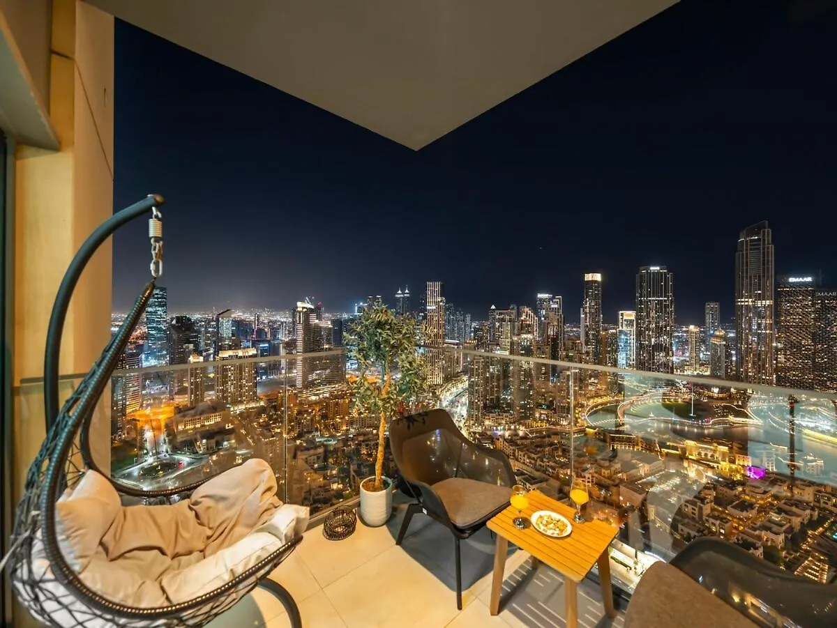 Apartment Luxury 3 Bedroom Full Burj Khalifa And Fountain View Dubai
