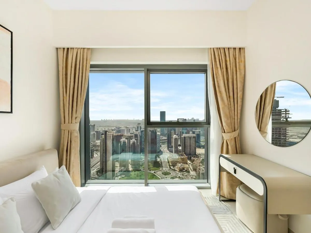 Luxury 3 Bedroom Full Burj Khalifa And Fountain View Dubaj 0*,  Spojené arabské emiráty