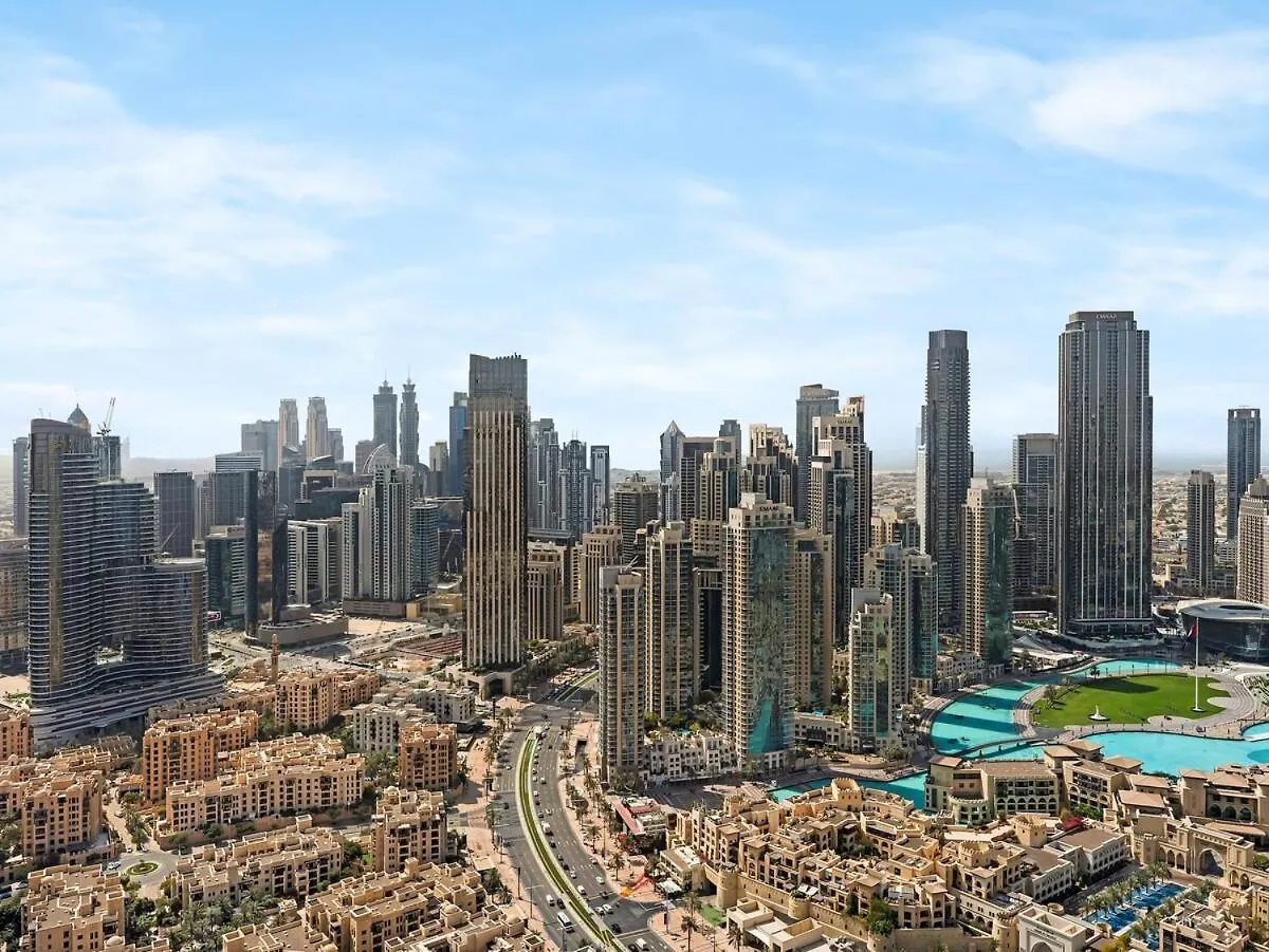 Luxury 3 Bedroom Full Burj Khalifa And Fountain View Dubaj
