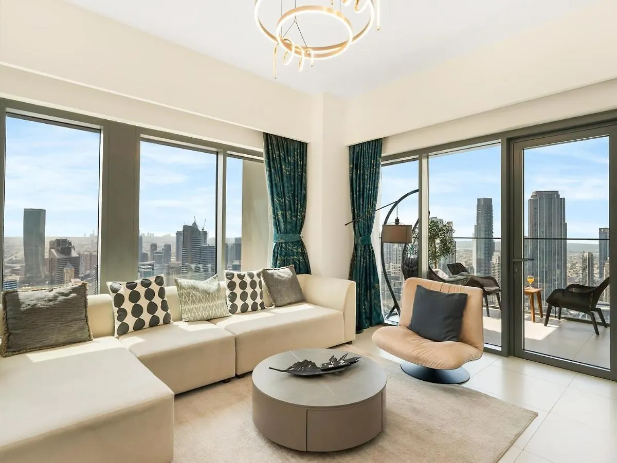 Apartmán Luxury 3 Bedroom Full Burj Khalifa And Fountain View Dubaj Spojené arabské emiráty