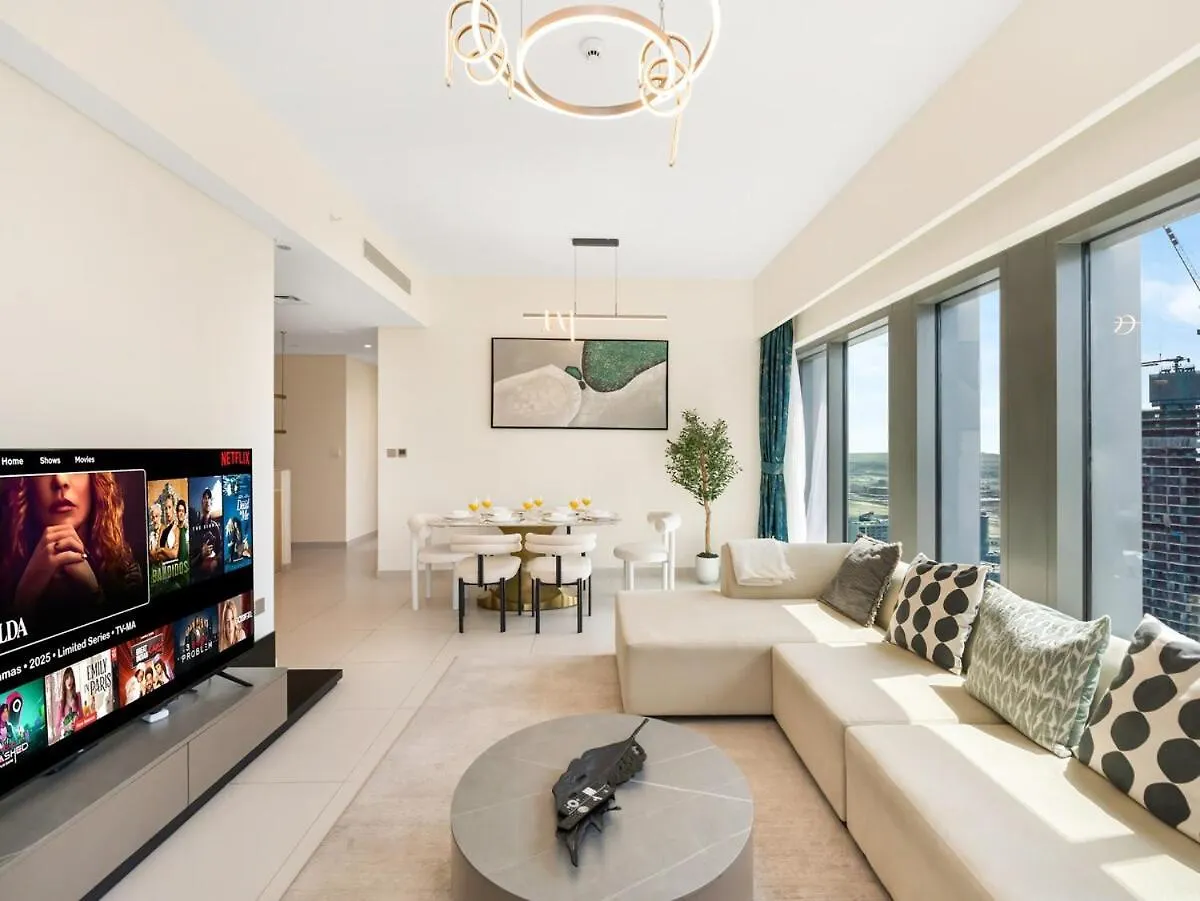 Luxury 3 Bedroom Full Burj Khalifa And Fountain View Dubaj 0*,